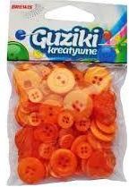 Zdjęcie Guziki Kreatywne Gu2 Kolor Pomarańczowy - Luboń