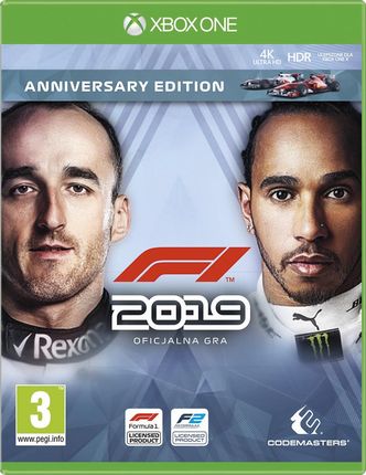F1 2019 Anniversary Edition (gra Xbox One)