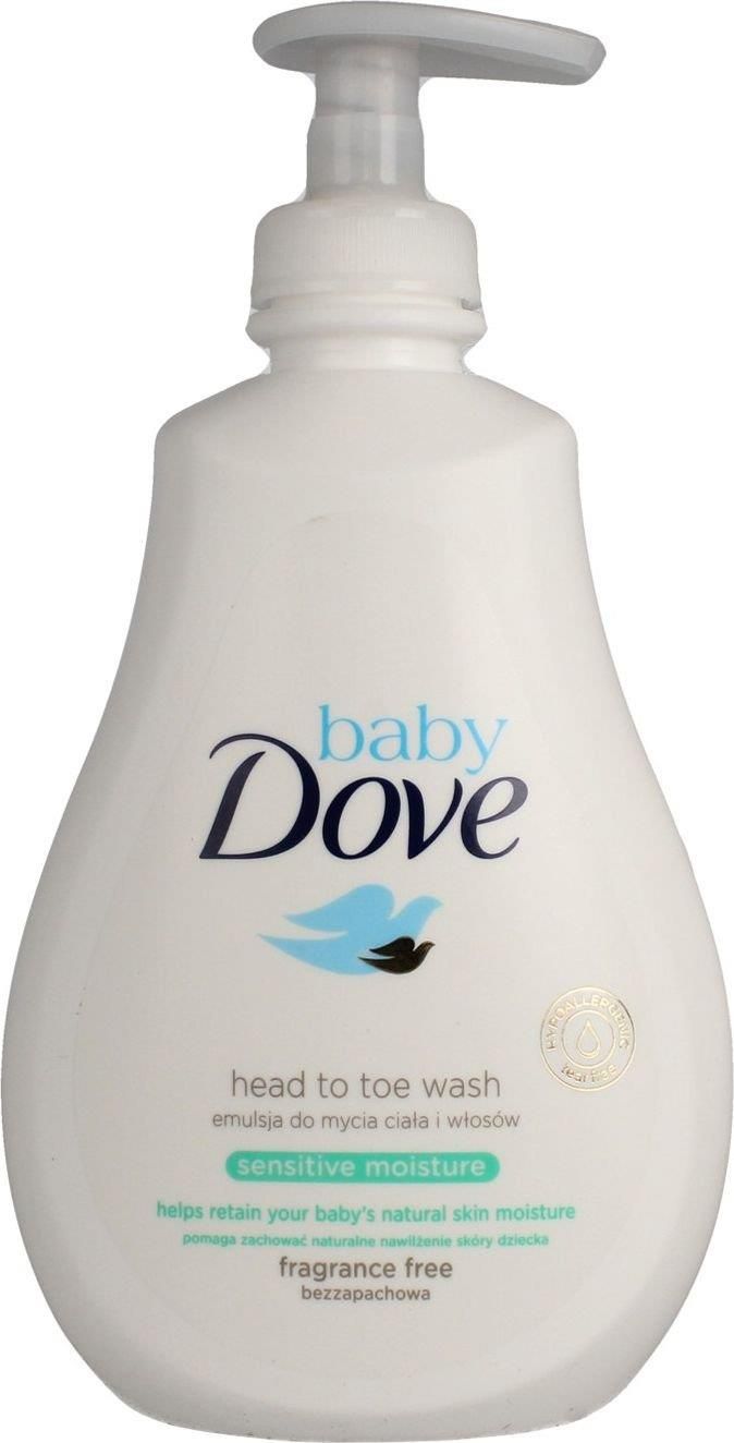 Dove Baby Sensitive Moisture Head To Toe Wash Pianka Do