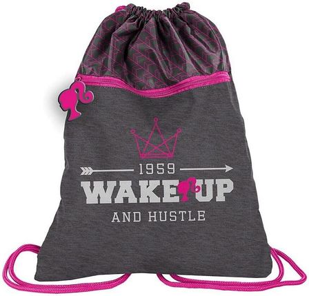 Paso Barbie Worek Szkolny Wake Up And Hustle