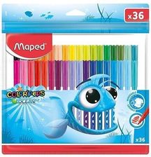 Zdjęcie Maped Flamastry Colorpeps Ocean 36 Kolorów - Ostroróg