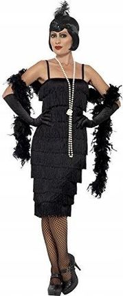 Smiffys Adult Women's Flapper Costume Long Dress