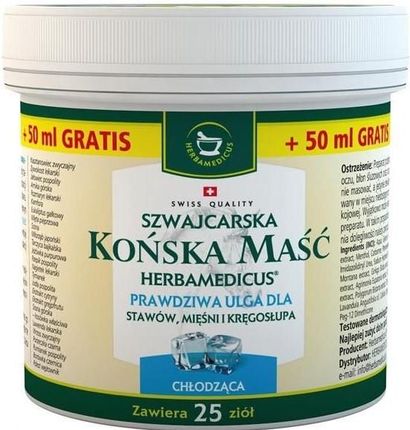 Herbamedicus Końska Maść Chłodząca 300ml