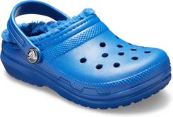 classic fuzz lined clog ice blue