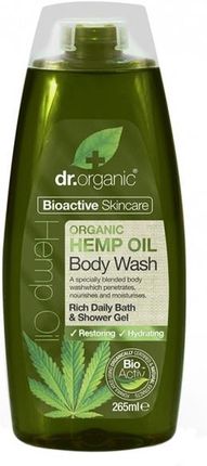 Dr Organic Hemp Oil żel do mycia ciała z olejem konopi siewnych 250ml
