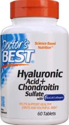Doctors Best Doctor'S Best Hyaluronic Acid + Chondroitin Sulfate With Biocell Collagen 60 tabl