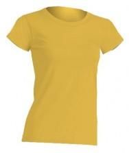 Koszulka damska (t-shirt) z krótkim rękawem - REGULAR COMFORT LADY - kolor złoty (GOLD)