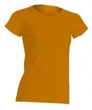 Koszulka damska (t-shirt) z krótkim rękawem - REGULAR COMFORT LADY - kolor pomarańczowy (ORANGE)