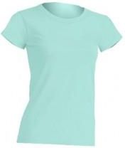 Koszulka damska (t-shirt) z krótkim rękawem - REGULAR COMFORT LADY - kolor miętowo-zielony (MINT GREEN)