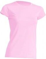 Koszulka damska (t-shirt) z krótkim rękawem - REGULAR COMFORT LADY - kolor różowy (PINK)