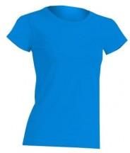 Koszulka damska (t-shirt) z krótkim rękawem - REGULAR COMFORT LADY - kolor wodny (AQUA)