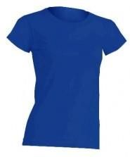 Koszulka damska (t-shirt) z krótkim rękawem - REGULAR COMFORT LADY - kolor błękitny (ROYAL BLUE)