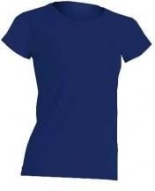 Koszulka damska (t-shirt) z krótkim rękawem - REGULAR COMFORT LADY - kolor morski (NAVY).
