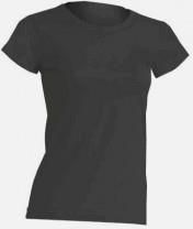 Koszulka damska (t-shirt) z krótkim rękawem - REGULAR COMFORT LADY - kolor czarny (BLACK).