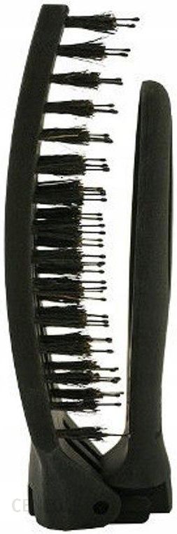 Olivia Garden Fingerbrush On The Go Smooth & Style Składana Szczotka Z Naturalnym Włosiem