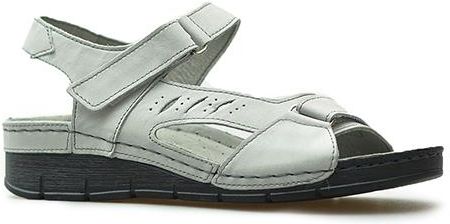 Sandały Stella 907 Szare 3 lico