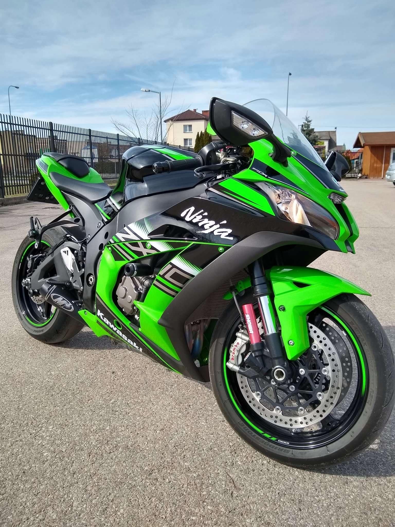 ✦美品 Kawasaki ＺＸ１０R ＡＣＲＹ-Point 製　2016〜 Kawasaki ZX10r 1000 2016 KRT - Opinie i ceny na Ceneo.pl