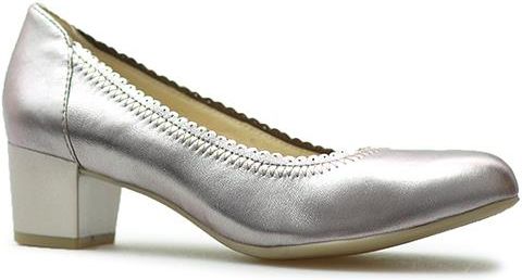 CAPRICE Donna Décolleté con Motivo Traforato Tacco Basso, Beige (Beige Comb), 36 EU CAPRICE Donna Décolleté con Motivo Traforato Tacco Basso, Beige (Beige Comb), 36 EU