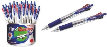 Długopis Flexi Quattro czterokolorowy (32szt) -