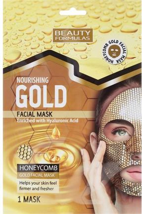 Beauty Formulas Gold złota maseczka odżywcza na twarz