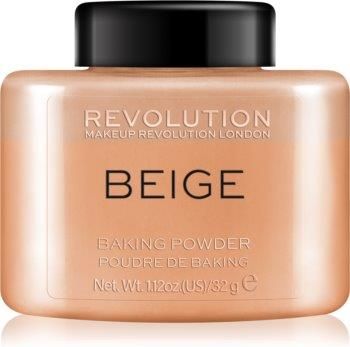 Makeup Revolution Baking Powder puder sypki odcień Beige 32g