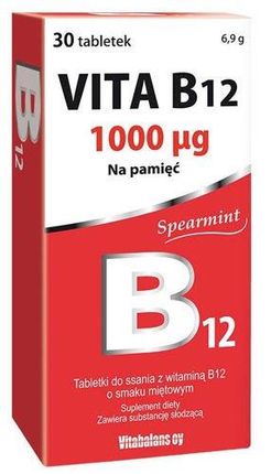 Vitabalans Vita B12 1000Mcg X 30 Tabl Do Ssania
