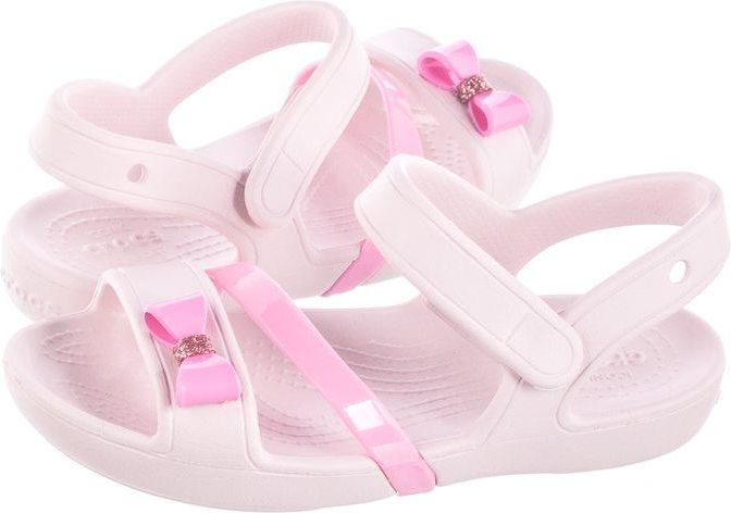 Sandałki Crocs Lina Charm Sandal K Barely Pink 205530-6PI