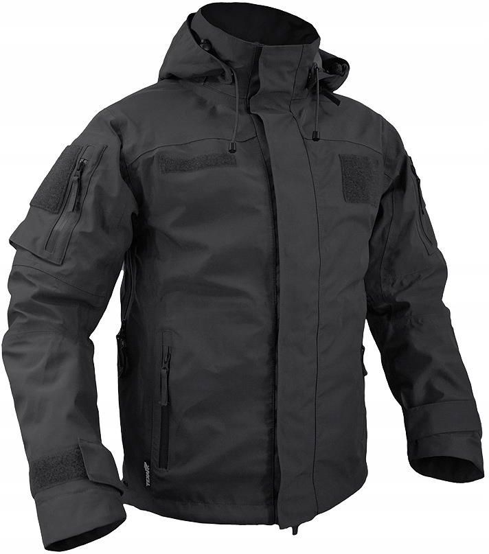Texar Kurtka Conger wojskowa Storm tex Czarna 4XL Ceny i brugi kurtki meskie 4xl