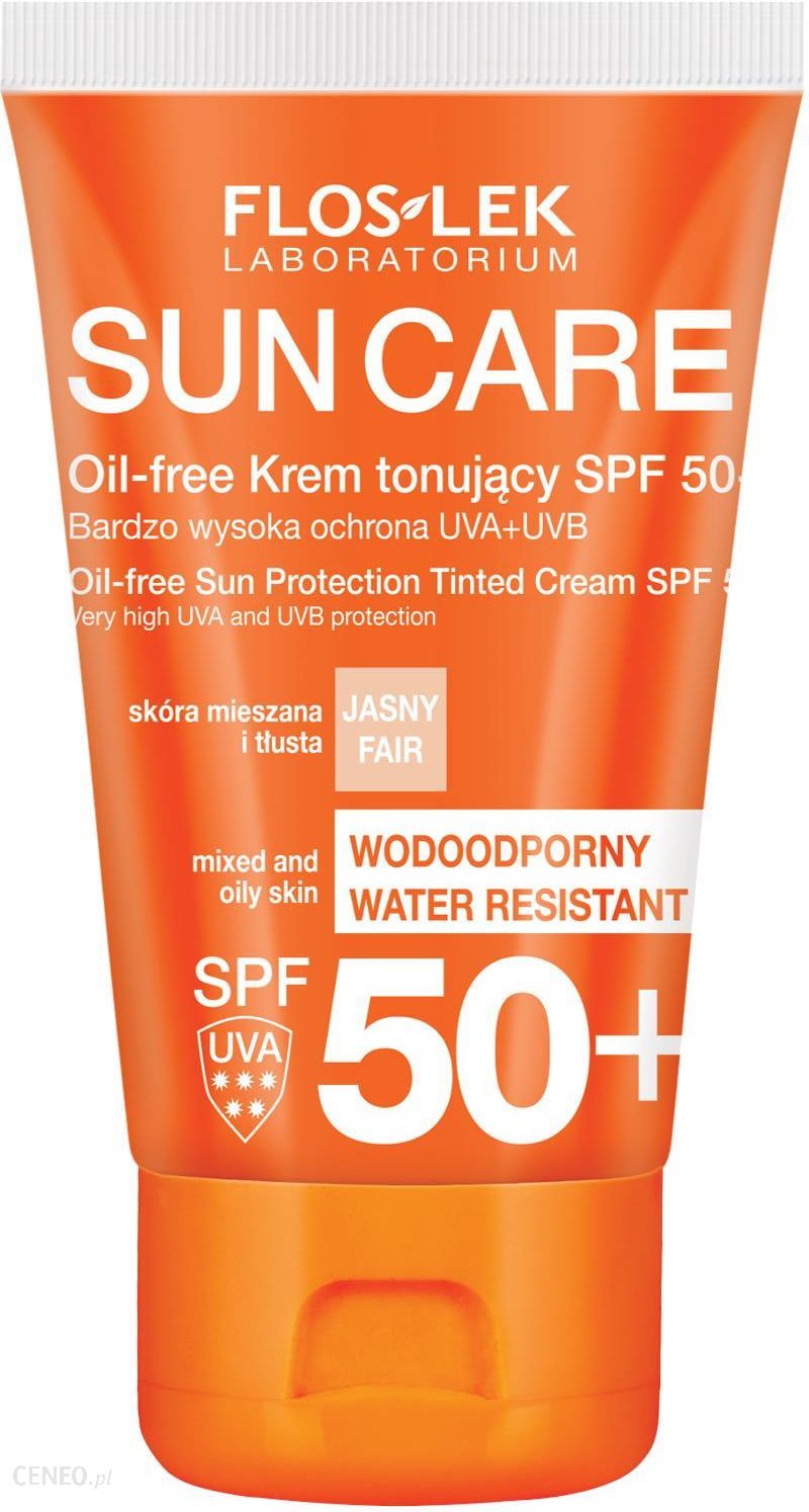 FLOS LEK Sun Care krem tonujący Oil free SPF 50+ 50ml