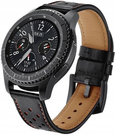 TECH-PROTECT LEATHER SAMSUNG GEAR S3 BLACK