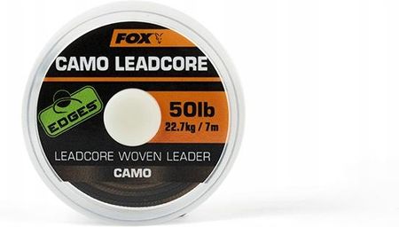 Leadcore Camo Edges 50lb 25m Fox
