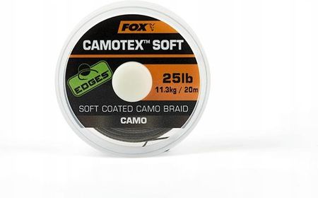 Camotex Soft Camo Plecionka W Otulinie 25lb20m Fox