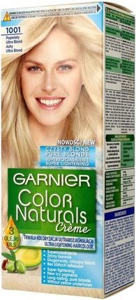 Garnier Color Naturals odżywczy krem rozjaśniający 1001 Popielaty Ultra Blond
