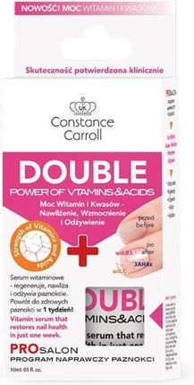 Constance Carroll Nail Care odżywka do paznokci Double Power of Vitamins&Acids 10ml