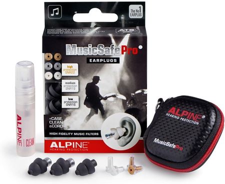 Alpine stopery MusicSafe Pro Black 2019 EarPlugs New