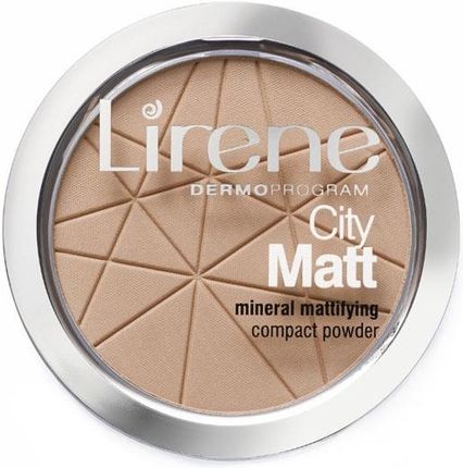 Lirene, puder mineralny, transparentny, 01 City Matt, 9g
