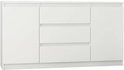 Zdjęcie Komoda 140 Szafka 3 Szuflady 2 Półki Biała R140S3 - Częstochowa