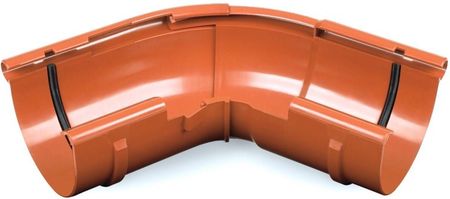 Bryza Narożnik zewnętrzny PVC regulowany 75mm Ceglasty (60276)