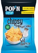 Sante Pop'N Chrup Chipsy Popcornowe Sól Morska 110G