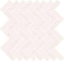 Cersanit White Micro Mosaic Parquet Mix 31,3x33,1