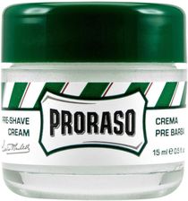 Zdjęcie Proraso Green Pre Shave Cream krem przed goleniem 15ml - Piaski