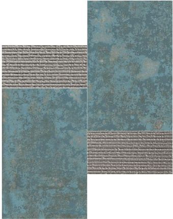 Aparici Grunge Blue 3D Silver Mozaika 28,5x28,5