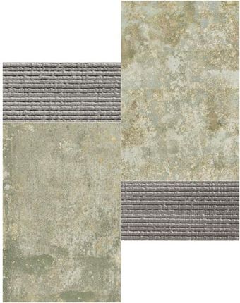 Aparici Grunge Grey 3D Silver Mozaika 28,5x28,5