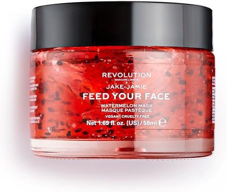 Makeup Revolution Skin x Jake Jamie Watermelon Hydrating Face Mask Maska Nawilżająca 50ml