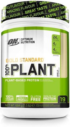 Optimum Nutrition Gold Standard 100% Plant Protein Białko Wegańskie Bez Glutenu 680g