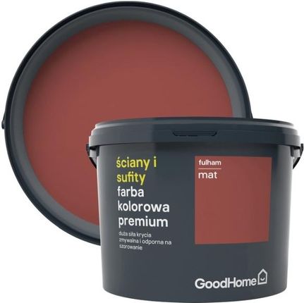 GoodHome Farba Premium Ściany I Sufity Fulham 2 5 L