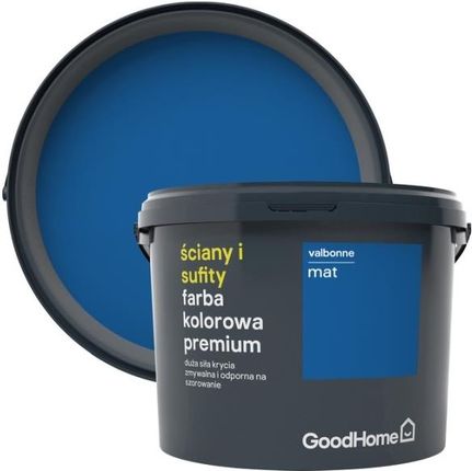 GoodHome Farba Premium Ściany I Sufity Valbonne 2 5 L