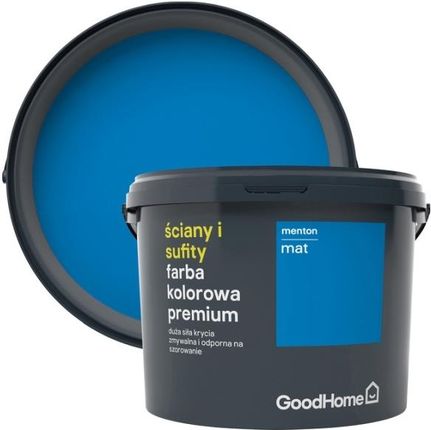 GoodHome Farba Premium Ściany I Sufity Menton 2 5 L