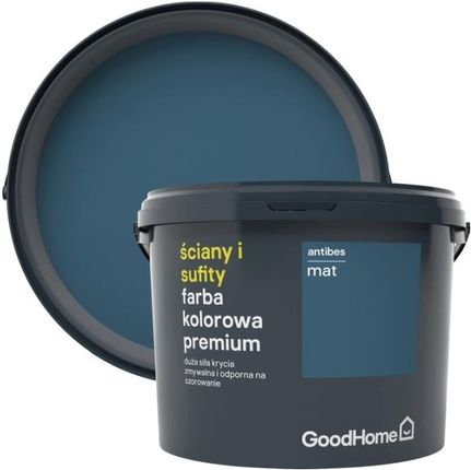 GoodHome Farba Premium Ściany I Sufity Antibes 2 5 L