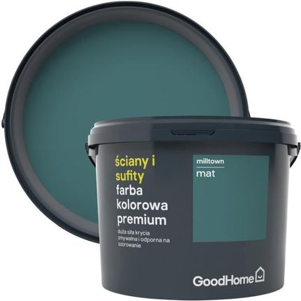 GoodHome Farba Premium Ściany I Sufity Milltown 2 5 L